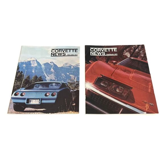 Corvette News (Lot of 6) VTG 1977 Magazine Fuelie Silver Anniversary Sebring - Picture 2 of 5